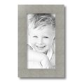 thumbnail image 2 of ArtToFrames 7x13 inch Metallic Deco Silver Picture Frame, Silver MDF Poster Frame (4501), 2 of 7