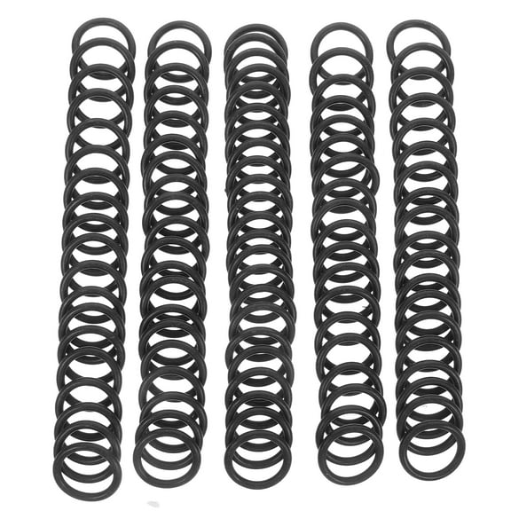 WEUVEB Rubber Sealing Spacer Gasket Ring 150Pcs 1In Set