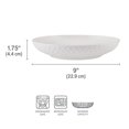 thumbnail image 3 of Cuencos para pasta Mikasa Trellis Bone China de 23 cm, juego de 4, 3 of 5