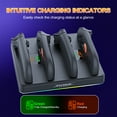 thumbnail image 5 of Charging Dock for Nintendo Switch 2 Joy-Cons - Up to 4 Switch Controllers Charging Station with RGB Lighting, LED Indicators & Audible Alerts, Type-C Port, 5 of 7