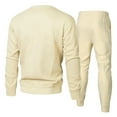 thumbnail image 3 of Men's 2 Piece Sweatsuits Outfits Casual Crewneck Sweatshirt Joggers Sweatpants Set Tracksu, 3 of 9