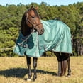thumbnail image 2 of Poplar Head Uniquely English 1200 Denier Turnout Blanket, 240 Gram, Spruce Stirrup Irons, 84", 2 of 8