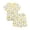 Z-01 Yellow, variant on Gubotare Tween Pajamas Kids Girls Pajamas Set Silk Satin Print Short Sleeve Button-Down Shirts Shorts Summer Clothes for Girls Clothes Size 8-9 (Beige,8-9 Years)
