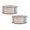 B, variant on Color Border Jar Label Stickers, Writable Date Contents Tags for Pantry Storage, 2 Rolls C