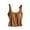 Coffee, variant on ZyeKqe Built in Bra Tank Tops for Women Criss Cross Backless Cami Top Sleeveless Undershirts Vest