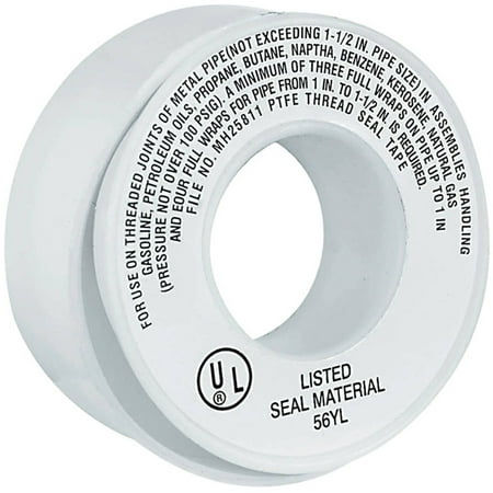 Plumb Craft Waxman 7108400T 1/2" x 300" Pipe Thread Tape