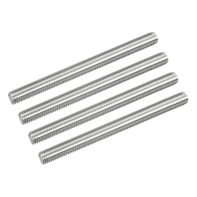 Unique Bargains Fully Threaded Rod M10 x 120mm 1.5mm Thread Pitch 304 Stainless Steel Right Hand Threaded Rods Bar Studs 8 Pack