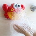 thumbnail image 2 of Máquina De Burbujas En Forma De Cangrejo Con Soplador De Burbujas Automático De Música, Juguete De Baño Para Niños Kearding FN002159-00, 2 of 6