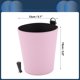thumbnail image 4 of Bote de basura para automóvil Unique Bargains colgante para asientos delanteros y traseros, bote de basura de cuero sintético rosa 1 pieza, 4 of 6