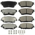 thumbnail image 2 of AUTOMUTO Brake Pads Front Rear 8PCS D2375-9603 D2391-9441 Fit For 2021-2023 For Nissan For Rogue, 2 of 5
