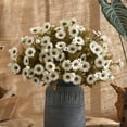 thumbnail image 5 of Zmeidao Artificial Daisy Flowers, Fake Daisies Spring Wildflowers for Home Office Decor Wedding Bridal Flower Bouquet, 5 of 6