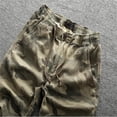 thumbnail image 6 of LYMAYTER Men's Casual Shorts Elastic Waist Relaxed Fit Cotton Outdoor Camouflage Shorts XS-2XL, 6 of 10