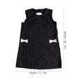 thumbnail image 2 of OUNONA Black Sleeveless Dog Grooming Apron Halter Neck Style for Work Protecting Clothes, 2 of 8