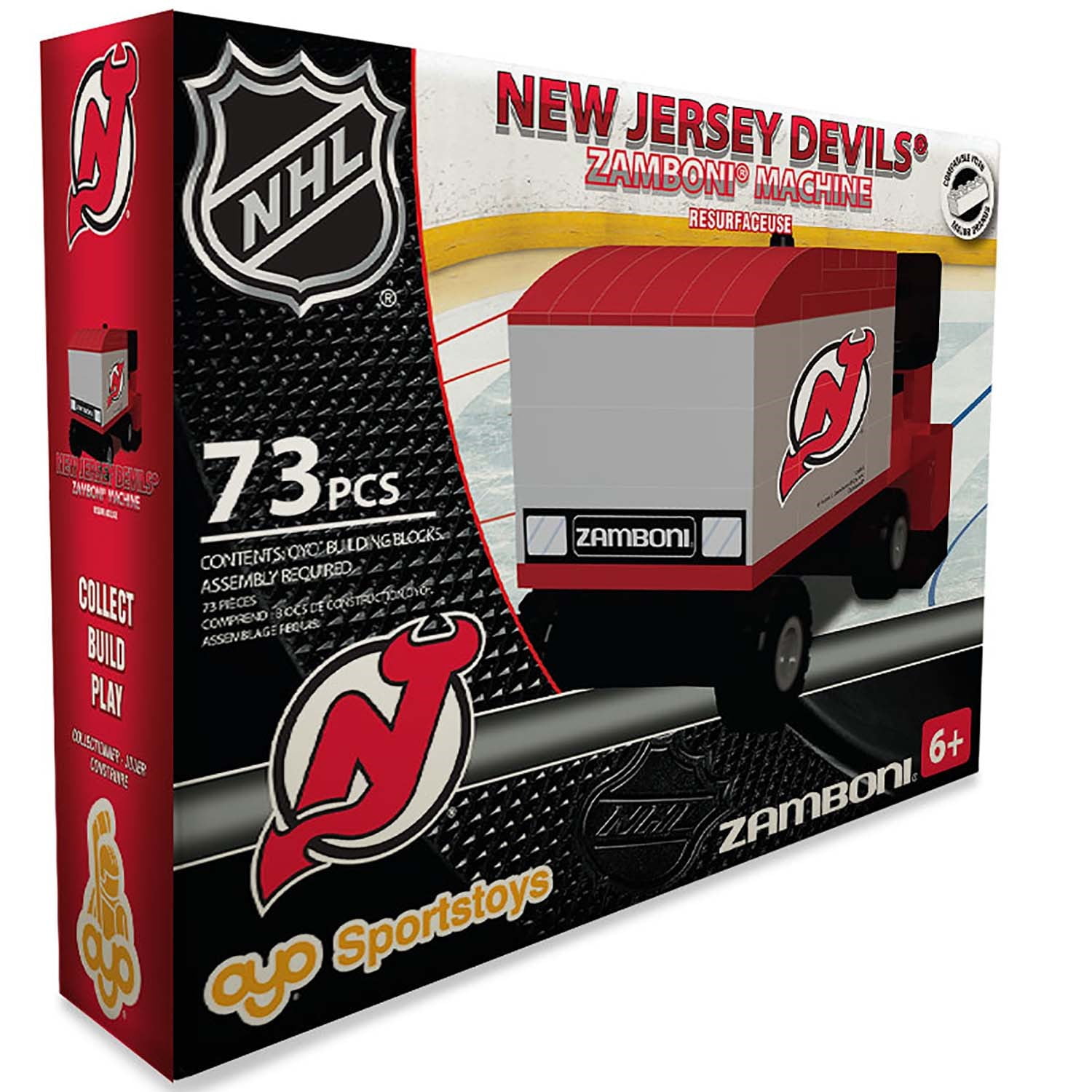 Oyo Sports Nhl 73 Piece Zamboni Set, N