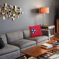 thumbnail image 6 of Decorative Throw Pillow Cover Flag Of Tennessee Square Pillowcases Cushion for Farmhouse Home Decor 16"x16", 6 of 7