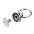 thumbnail image 4 of Unique Bargains 6x10mm Ball Head Stud Rivets Screw Back with O Ring, 12Pack Button Nipple Rivet, Silver Tone, 4 of 4