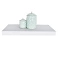 thumbnail image 7 of WELLAND 24 Inch Grande Floating Shelves Wall Shelf Mounted Display Shelf, 23.62"L x 11.81"D x 2"T, White, 7 of 7