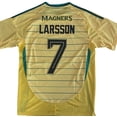 thumbnail image 1 of Increíble! Jersey Playera Henrik Larsson 7 Edición Especial Glasgow Amarillo  Talla  L, 1 of 1