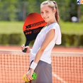 thumbnail image 2 of Pickleball Paddle Set Of 1, Wood Fiber Paddle, 2 Balls, Protective Cover (Red), 2 of 5