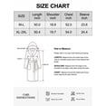 thumbnail image 3 of Loritta Secret Robes for Women, Long Length Hooded Soft Fleece Bathrobe Winter Plush Sleepwear Womens Robes with Pockets & Waist Belt, 3 of 8