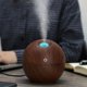 thumbnail image 4 of Difusor de niebla ultrasónica USB, humidificador, purificador de aire, luz de noche LED que cambia de color para oficina, hogar, 130 ml: madera oscura. Humidificador de aire portátil de 250 ml, humidi, 4 of 5