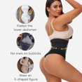 thumbnail image 4 of Ausyst Panties for Women Ladies Body Shaper Abdominal Lifter Hip Shaper High Waist Stretch Slimming Body Corset Underpants Briefs Clearance, 4 of 9