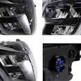 thumbnail image 4 of Carenado de faro delantero Yashi Para motocicleta LC135 V2 V6 Carcasa ahumada negra, 4 of 5
