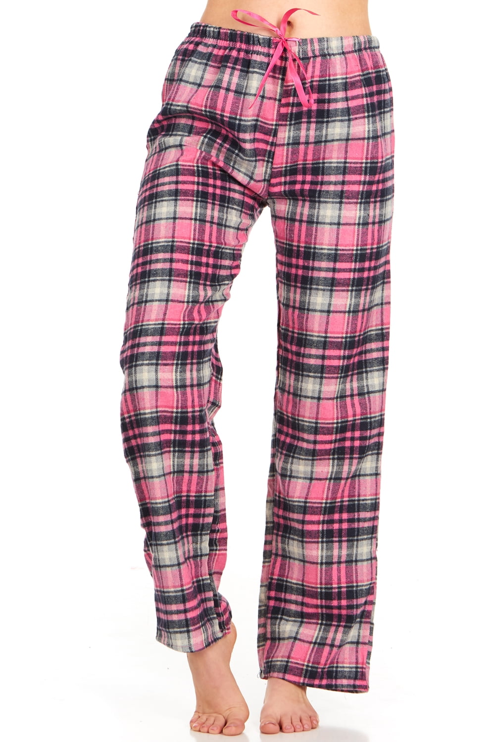 Womens Flannel Pajama Pants, Long Novelty Cotton Pj Bottoms - Walmart.com