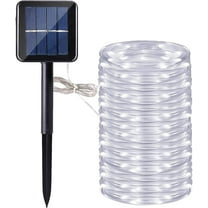 Solar Rope Lights,200 LEDs 72ft/22M Waterproof Copper Wire Lights Tube Fairy Lights Decorative Lighting for Indoor/Outdoor