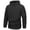 Black, variant on Men's Lightweight Zipper Jacket Hooded Full Zip Casual Thin Coat for Camping Travel Everyday Outfits (XL, Red)