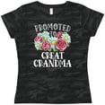 thumbnail image 3 of Inktastic Promoted to Great Grandma with Flowers Women's T-Shirt, 3 of 5