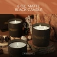 thumbnail image 4 of Benevolence LA Matte Black Scented Candles - Bergamot & Jasmine (6 oz), 4 of 7