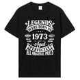 thumbnail image 1 of Camiseta divertida hecha en 1973 regalos de cumpleaños cinta de casete camisetas Vintage fiesta abuela abuelo regalo camiseta de verano camisetas de regalo, 1 of 6