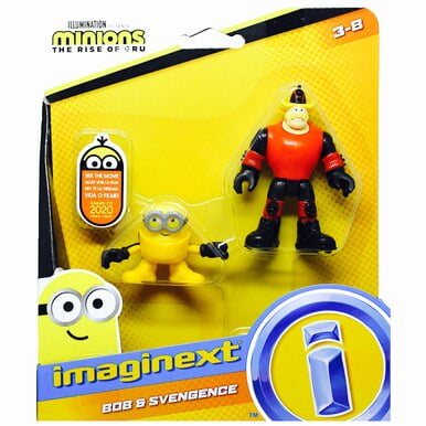Bob Amp Svengence Minions Rise Of Gru Imaginext Figures Walmart Com Walmart Com