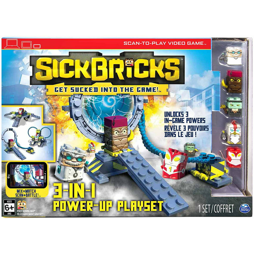 Sick Bricks 3in1 Power Up Play Set