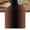 Burnt Orange Black, variant on Brown Black Ombre Table Runner, Modern Gradient Abstract Art Washable Cotton Linen Table Runners 36 Inches Long, Dresser Scarf Runner for Nightstand/End Tables/Round Tables 13''x36''