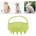 thumbnail image 6 of Unique Bargains 1 Pc Durable Handle Pet Grooming Bath for Dog for Cat 3.11"x3.11"x2.76" Green, 6 of 6