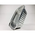 thumbnail image 3 of Cartney Canada 4" x 5" Heavy Duty Rectangular Aluminum Foil Pan Food Containers (25), 3 of 7