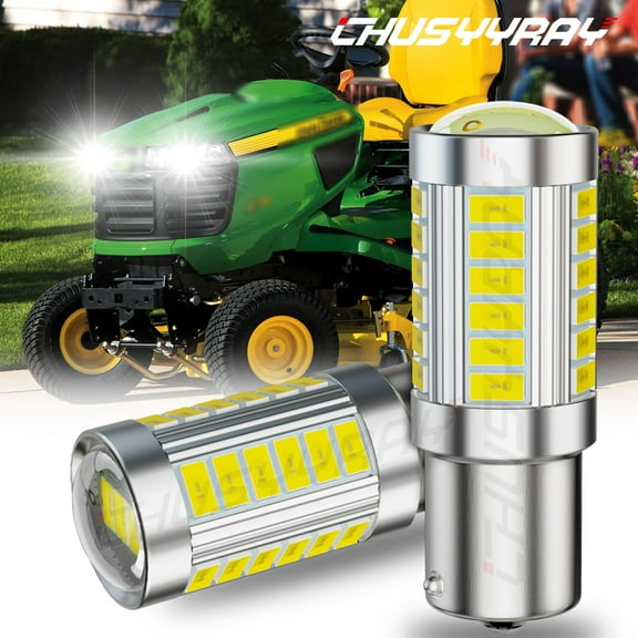 2x LED light bulb for Husqvarna Deere lawn mower riding tractor AD2062R 1156