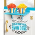 thumbnail image 3 of Nostalgia Snow Cone Maker, 48-Inch Shaved Ice Machine and Snow Cone Maker Cart, Blue, 3 of 9