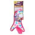 thumbnail image 3 of Multipet Ball-Head Unicorn, Plush Dog Toy with Squeaker, Crinkle and Rubber Ball, Assorted Colors, 10 inches, 3 of 7