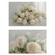 thumbnail image 3 of Ramo de flores artificiales de rosa roja simulada - 11 rosas de seda de 12,99" para bodas y decoración del hogar, 3 of 3