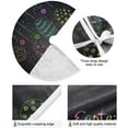 thumbnail image 2 of FMSHPON Easter Colorful Eggs Xmas Christmas Tree Skirt Stand Mat for Holiday Party Decoration Indoor Outdoor 48 inches, 2 of 6