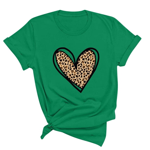 Blusas de Manga Corta para las Mujeres Divertida Impresión Cuello Redondo Camiseta Vintage, Blusas de Primavera para las Mujeres
