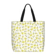 thumbnail image 1 of Easygdp Yellow Lemon Leaves Bolsa Tote para Mujer, Bolso de Hombro para Trabajo, Playa, Viajes, Compras y Supermercado, 1 of 7