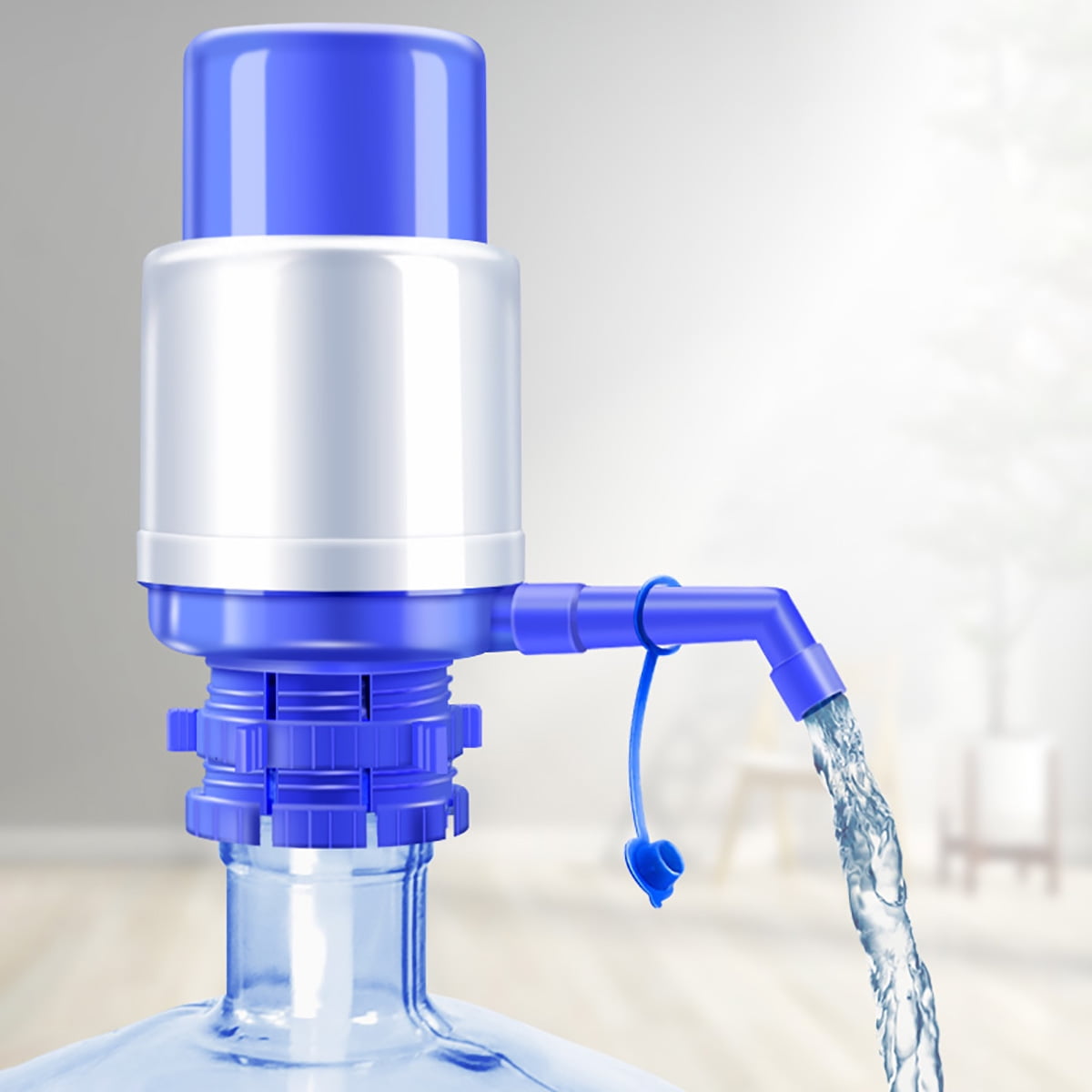 TeamSky Portable Manual Water Pump/Dispenser Water Bottles Pump Manual