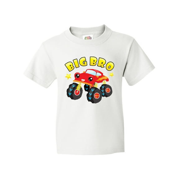 Inktastic Monster Truck Big Bro Youth T-Shirt