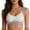 Blue, variant on Breathable Seamless Wireless Vest Bra for Women – Light Support Thin Cup Large Chest Half Fixed Cup Everyday Comfort Soft Black M