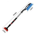 thumbnail image 3 of CEHVOM Car Retractable Snow Shovel Window Defrost Winter Shovel Snow Sweeper Brush Frost Scraper Snow Clearing Tool, 3 of 8