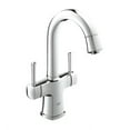 thumbnail image 2 of Grohe 21108ENA Grandera Single-Hole Two-Handle L-Size Bathroom Faucet, Brushed Nickel, 2 of 3